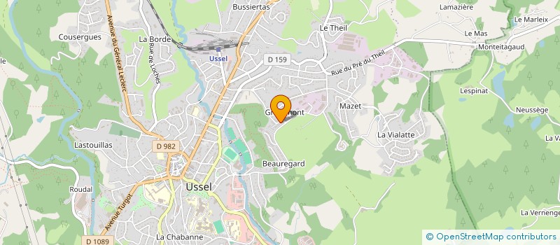 localisation de l'entreprise CLUB DE GYMNASTIQUE SAINT-ANGELOIS à SAINT-ANGEL