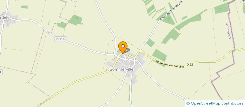 localisation de l'entreprise CLUB DE GYMNASTIQUE VOLONTAIRE DE GOMMERVILLE à GOMMERVILLE