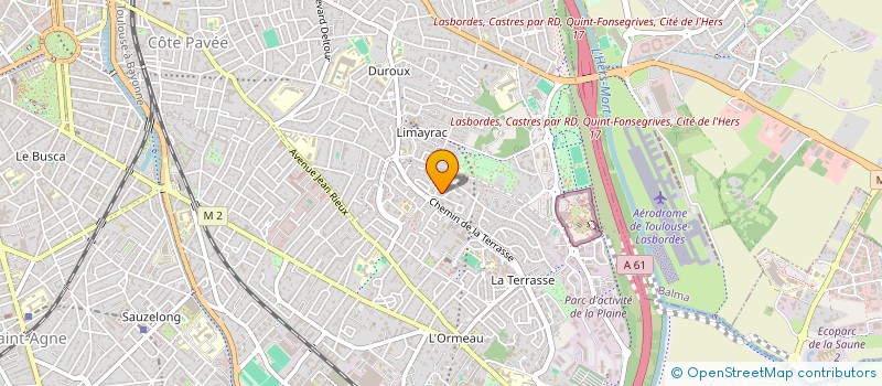 localisation de l'entreprise CLUB DE HOCKEY SUBAQUATIQUE CHOKS à TOULOUSE