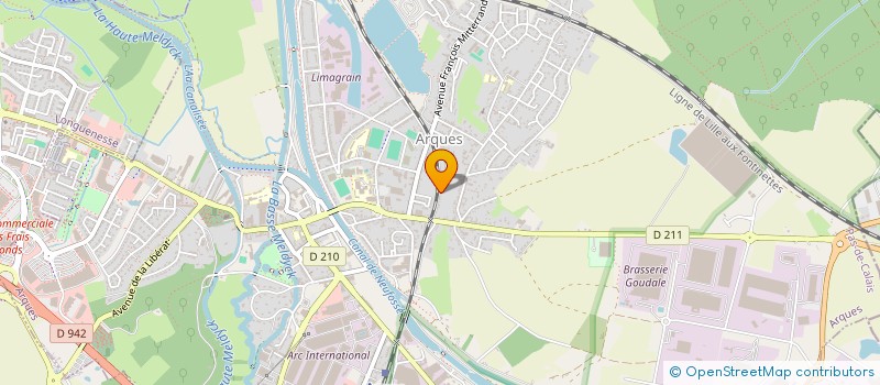 localisation de l'entreprise CLUB DE L'ACCUEIL ARQUOIS à ARQUES