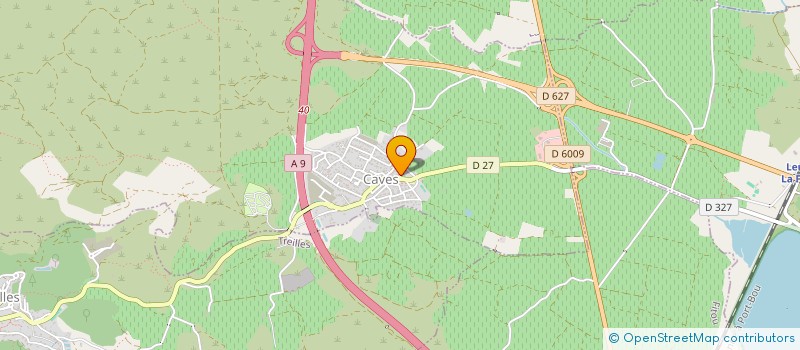 localisation de l'entreprise CLUB DE L'AGE D'OR DE CAVES  FITOU