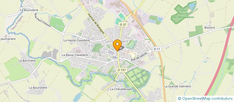 localisation de l'entreprise CLUB DE L'AGRICULTURE AUTONOME à SAINT-FULGENT