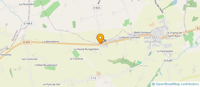 localisation de l'entreprise CLUB DE L AMITIE à SAINT-MARS-D'EGRENNE