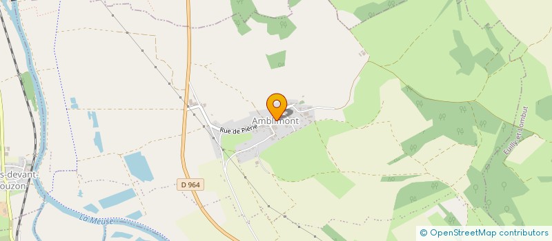 localisation de l'entreprise CLUB DE L AMITIE  BEAUMONT-EN-ARGONNE