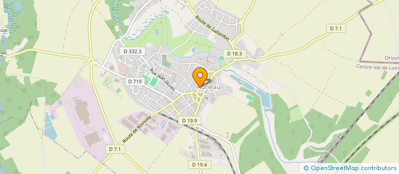 localisation de l'entreprise CLUB DE L AMITIE à AUNEAU-BLEURY-SAINT-SYMPHORIEN