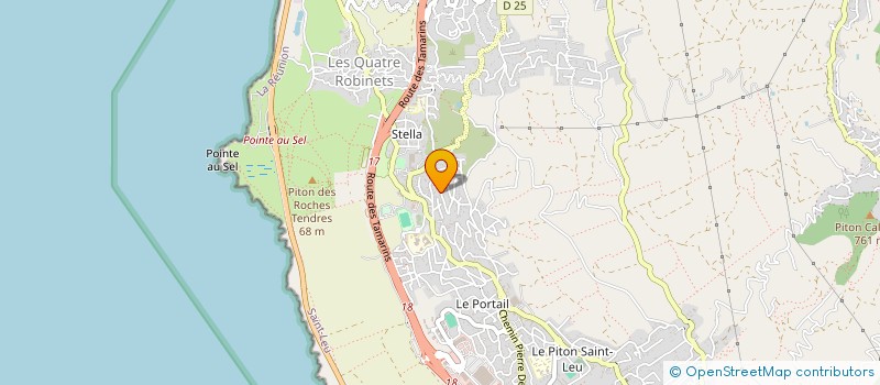 localisation de l'entreprise CLUB DE L'AMITIE à SAINT-LEU