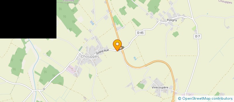 localisation de l'entreprise CLUB DE L'AMITIE  MIREBEAU