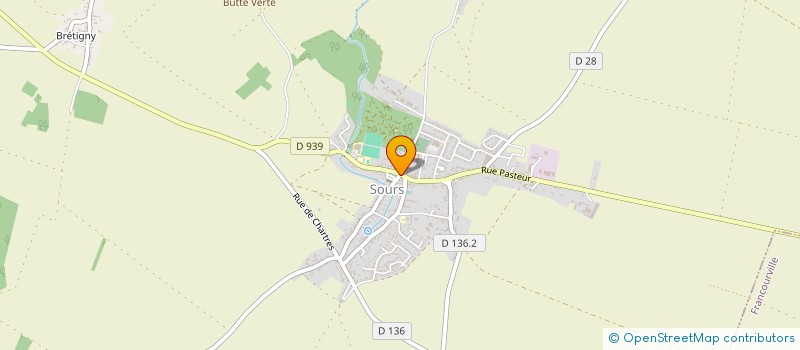 localisation de l'entreprise CLUB DE L'AMITIE à SOURS