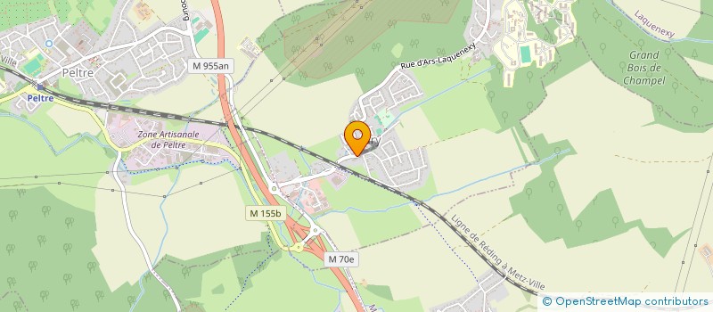 localisation de l'entreprise CLUB DE  L AMITIE DE CHESNY  CHESNY