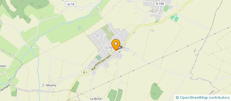 localisation de l'entreprise CLUB DE L'AMITIE DE CHEVANNES à CHEVANNES