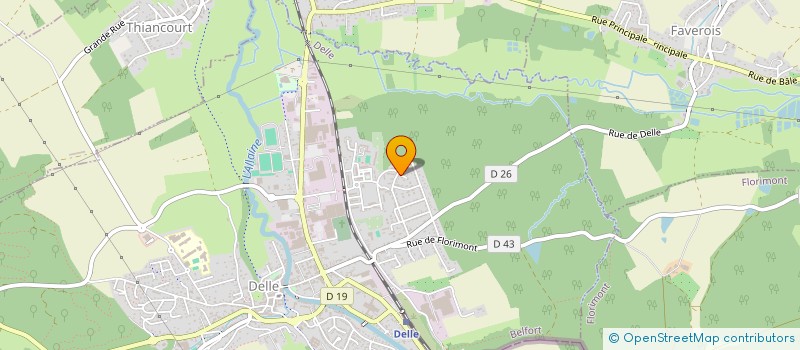 localisation de l'entreprise CLUB DE L' AMITIE DE FAVEROIS à FAVEROIS