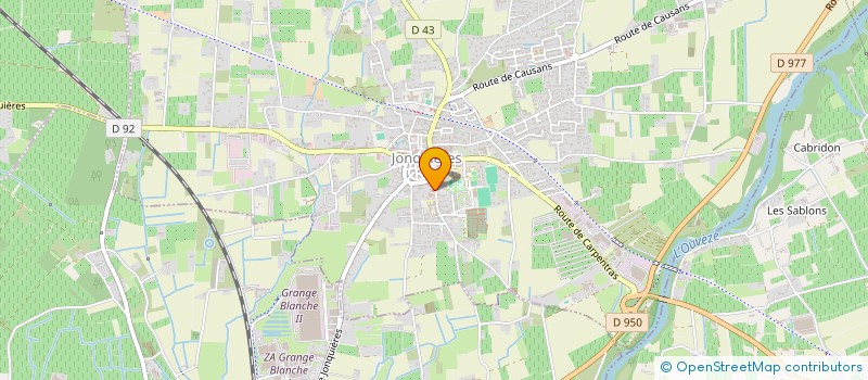 localisation de l'entreprise CLUB DE L'AMITIE DE JONQUIERES  JONQUIERES