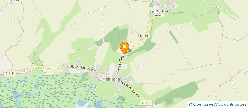 localisation de l'entreprise CLUB DE L AMITIE DE MAINTENAY  MAINTENAY