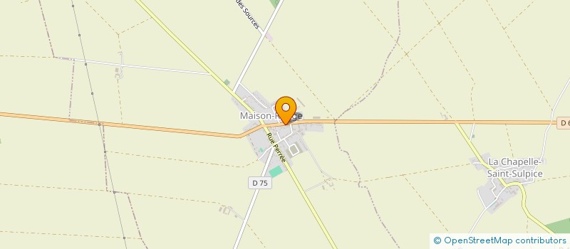 localisation de l'entreprise CLUB DE L'AMITIE DE MAISON ROUGE  MAISON-ROUGE