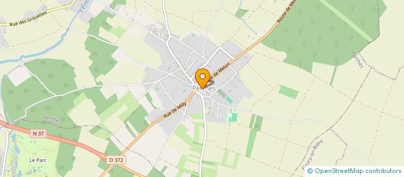 localisation de l'entreprise CLUB DE L'AMITIE DE PERTHES ET SAINT GERMAIN SUR ECOLE  PERTHES