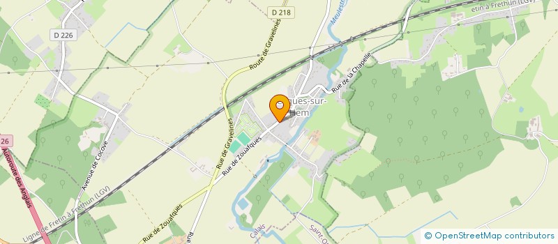 localisation de l'entreprise CLUB DE L'AMITIE DE RECQUES-SUR-HEM à RECQUES-SUR-HEM