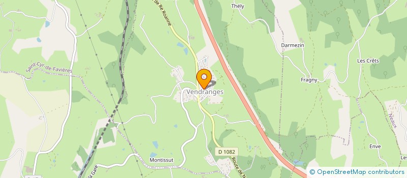 localisation de l'entreprise CLUB DE L'AMITIE DU 3EME AGE DE PINAY  PINAY