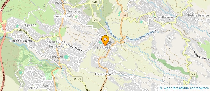 localisation de l'entreprise CLUB DE L'AMITIE DU BERNICA à SAINT-PAUL