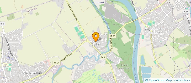 localisation de l'entreprise CLUB DE L'AMITIE SEILHOISE à SEILH