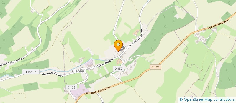 localisation de l'entreprise CLUB DE LA BIMOISE  CLENLEU