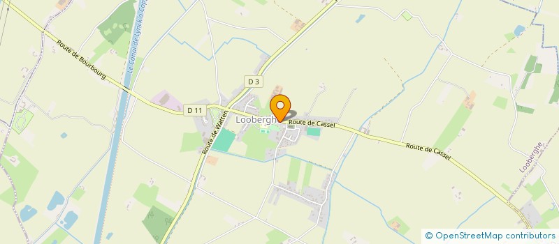 localisation de l'entreprise CLUB DE LA BONNE ENTENTE  LOOBERGHE