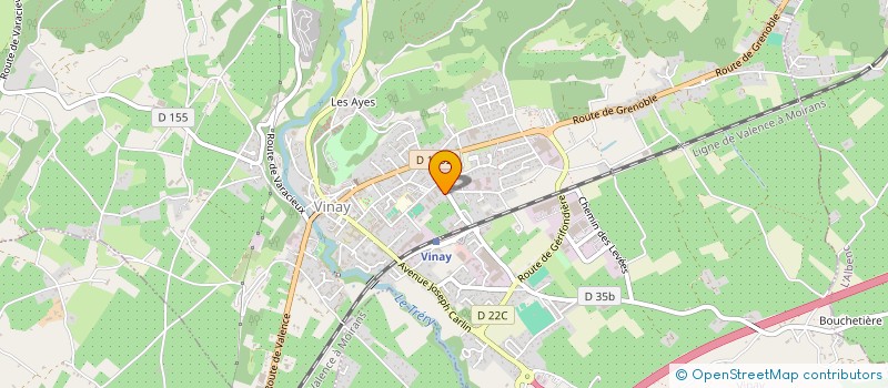 localisation de l'entreprise CLUB DE LA BONNE ENTENTE  VARACIEUX