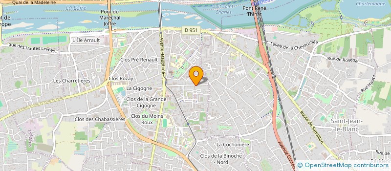 localisation de l'entreprise CLUB DE LA CIGOGNE à ORLEANS