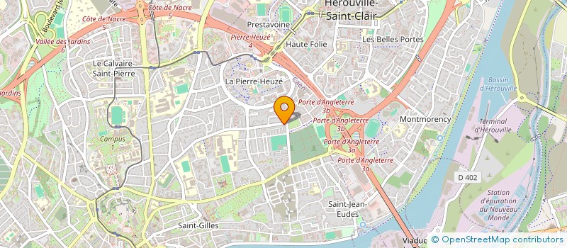 localisation de l'entreprise CLUB DE LA DETENTE à CAEN