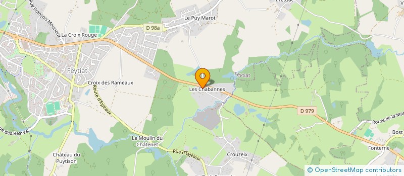 localisation de l'entreprise CLUB DE LA FERME DES CHABANNES à EYJEAUX