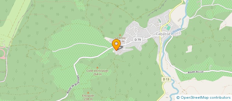 localisation de l'entreprise CLUB DE LA GAIETE à LE CANNET-DES-MAURES