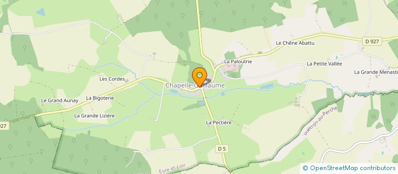 localisation de l'entreprise CLUB DE LA JOIE DE CHAPELLE-GUILLAUME à CHAPELLE-GUILLAUME