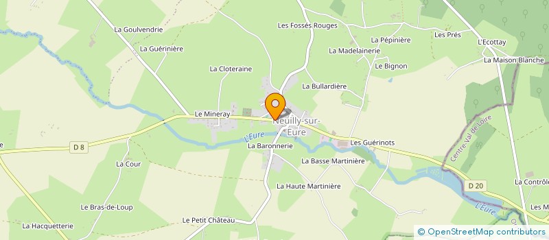 localisation de l'entreprise CLUB DE LA JOIE DE VIVRE à LONGNY LES VILLAGES