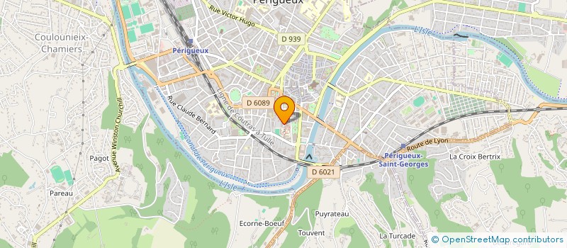 localisation de l'entreprise CLUB DE LA PRESSE DU PERIGORD à PERIGUEUX
