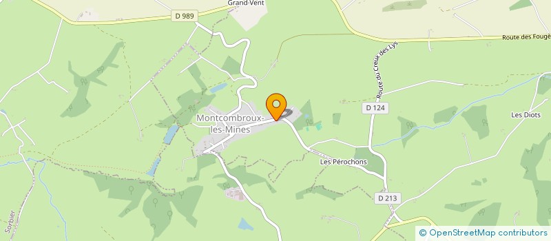 localisation de l'entreprise CLUB DE LA PULKA ET DU TRAINEAU A CHIENS DES VOLCANS (CPTCV)  PERIGNAT-SUR-ALLIER