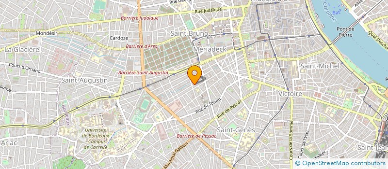 localisation de l'entreprise CLUB DE LA SECURITE DE L INFORMATION REGION AQUITAINE  BORDEAUX