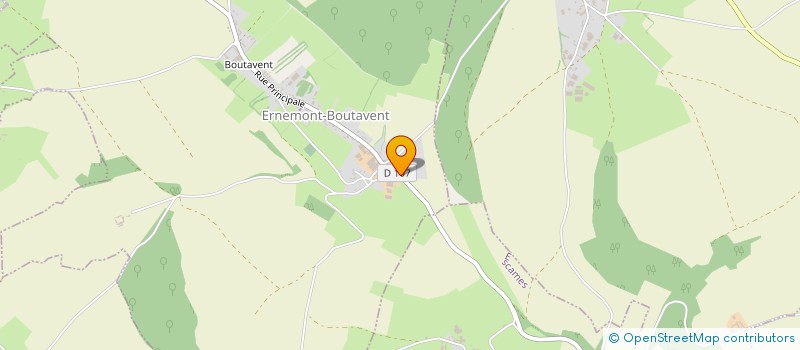 localisation de l'entreprise CLUB DE LA VALLEE  ESCAMES