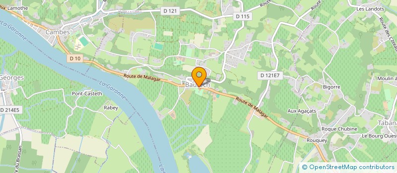 localisation de l'entreprise CLUB DE LECTURE  BAURECH