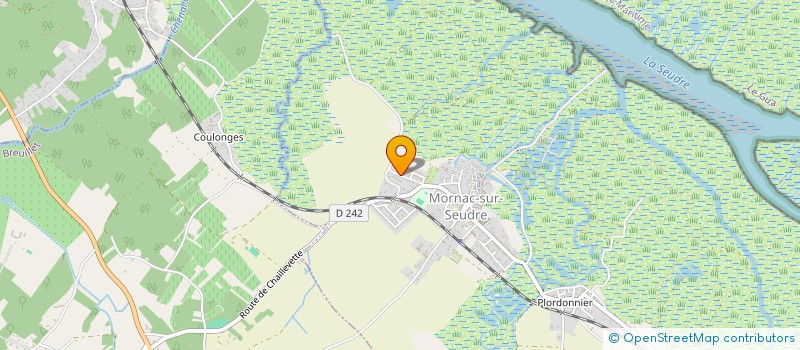 localisation de l'entreprise CLUB DE LOISIRS DE MORNAC  MORNAC-SUR-SEUDRE