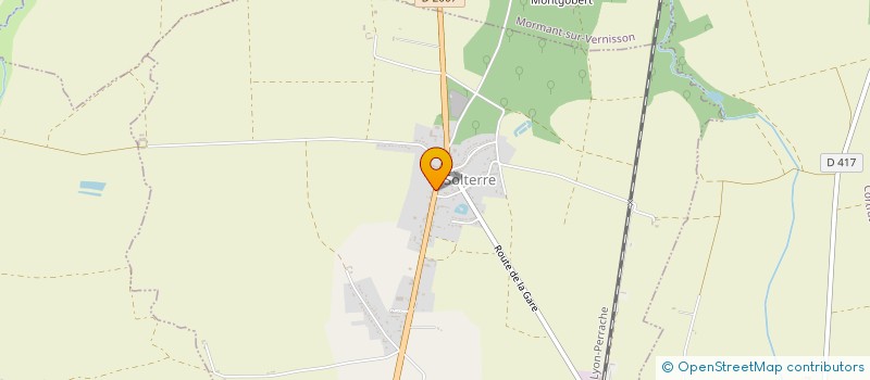 localisation de l'entreprise CLUB DE LOISIRS DE SOLTERRE à SOLTERRE