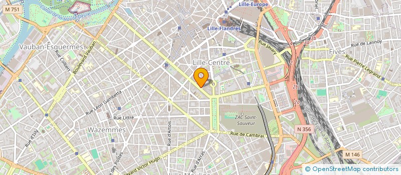 localisation de l'entreprise CLUB DE LOISIRS ET D ACTIVITES ORGANISEE à LILLE