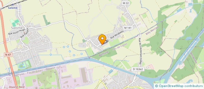 localisation de l'entreprise CLUB DE LOISIRS ET DE DETENTE à HANTAY