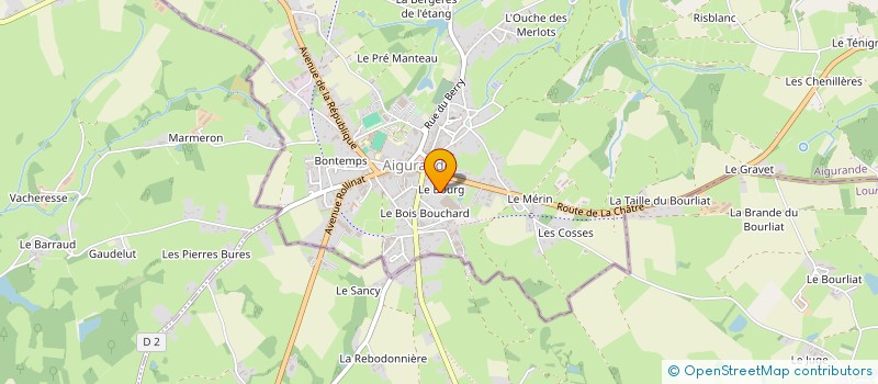 localisation de l'entreprise CLUB DE MARCHE MONTCHEVRIER 36 à MONTCHEVRIER