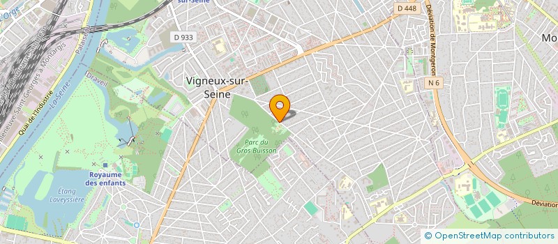 localisation de l'entreprise CLUB DE MINERALOGIE ALMANDIN à VIGNEUX-SUR-SEINE
