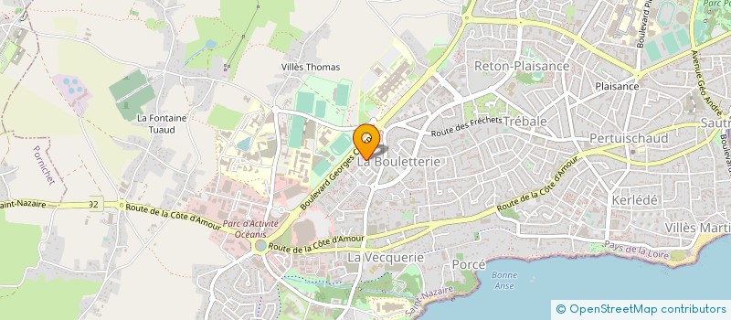 localisation de l'entreprise CLUB DE MINERALOGIE REGION NAZAIRIENNE à SAINT-NAZAIRE