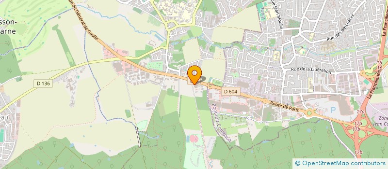 localisation de l'entreprise CLUB DE MODELISME DES MARMOUSETS A LA QUEUE EN BRIE DANS LE VAL DE MARNE  LA QUEUE-EN-BRIE