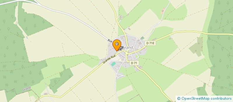 localisation de l'entreprise CLUB DE MODELISME LES TETES BRULEES  GRAND