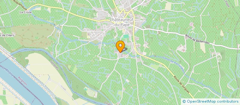 localisation de l'entreprise CLUB DE MOTARDS LES 999  CHATEAUNEUF-DU-PAPE