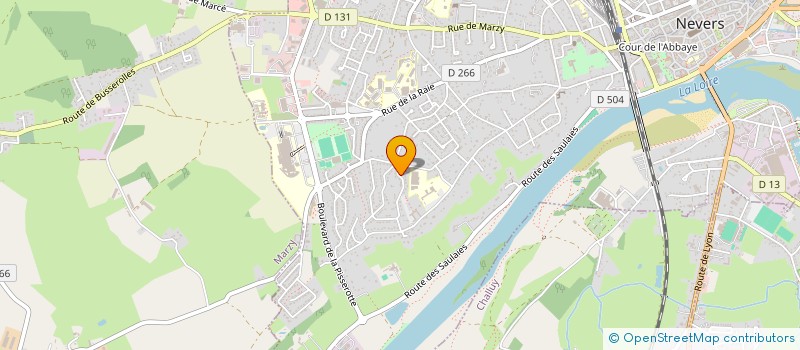 localisation de l'entreprise CLUB DE PECHE SPORTIVE DE COMPETITION IMPHYCOIS à NEVERS