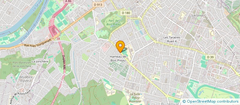 localisation de l'entreprise CLUB DE PENCHAK SILAT RUEILLOIS à RUEIL-MALMAISON