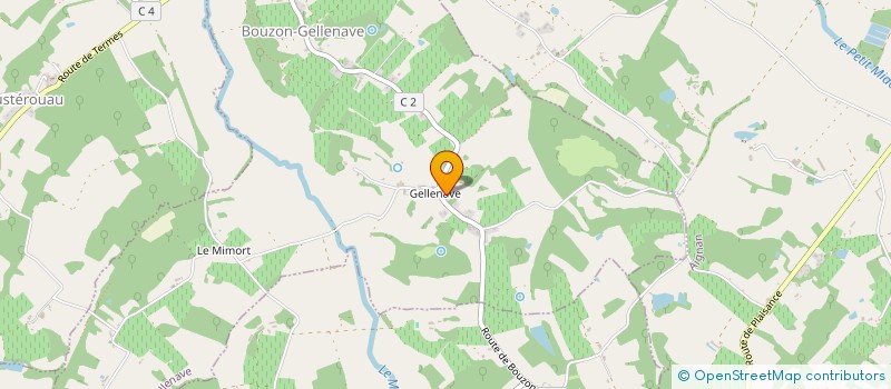 localisation de l'entreprise CLUB DE PETANQUE AVERONNAIS  AVERON-BERGELLE